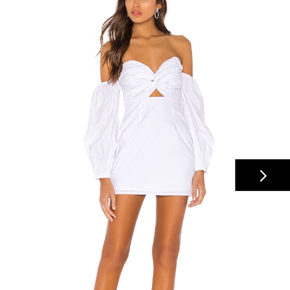 New | superdown flynn ruched sleeve dress XS - Picture 2 of 5